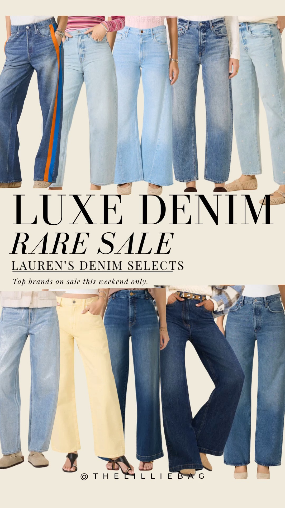 EVEREVE luxe denim on deal this weekend only!💥 

Jeans. Denim. Spring styles. Spring outfits. 

#LTKSeasonal #LTKSaleAlert