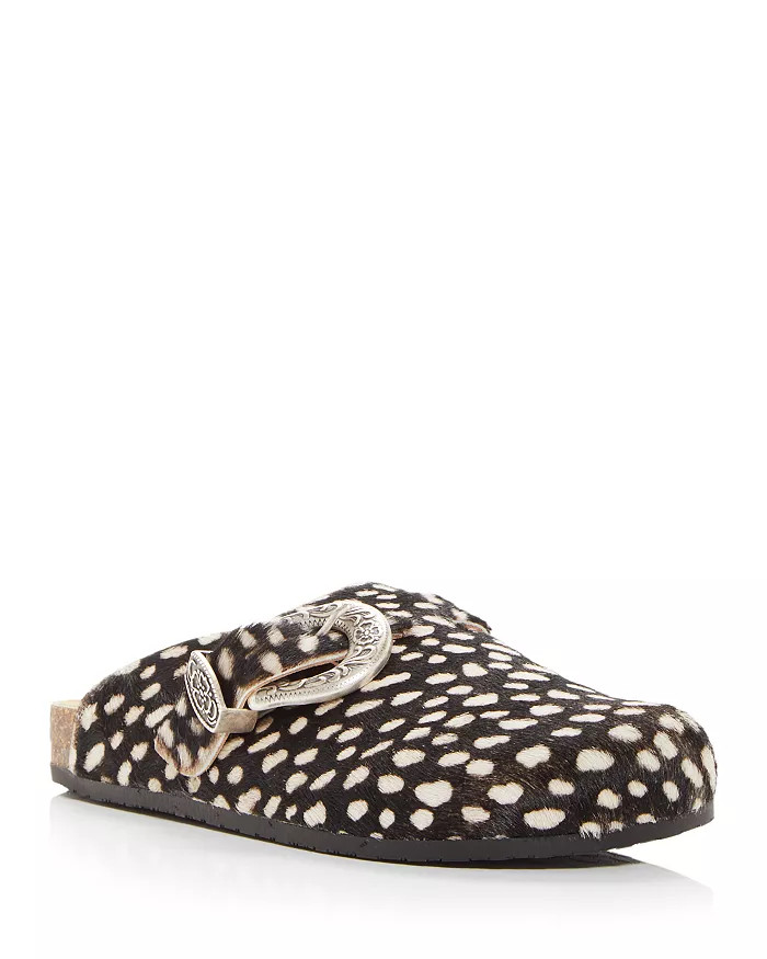 Women's Greg Calf Hair Clogs | Bloomingdale's (US)
