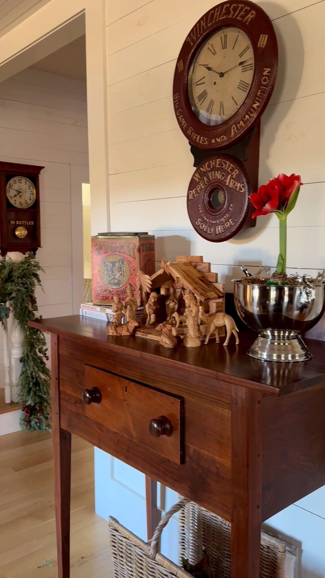 Loving our dining room this season! #rusticdecor #christmasdecor 

#LTKHome #LTKHoliday #LTKstorytime
