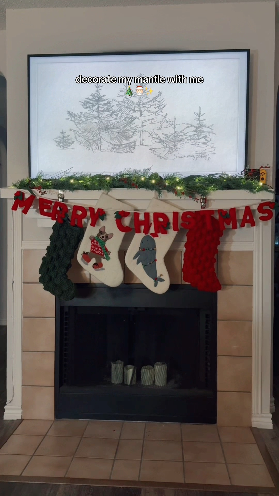 New Christmas mantle decor from @West Elm 🎄

Christmas decor, Christmas mantle, Christmas stockings, Christmas garland, holiday decor 

#LTKHoliday #LTKSeasonal #LTKHome