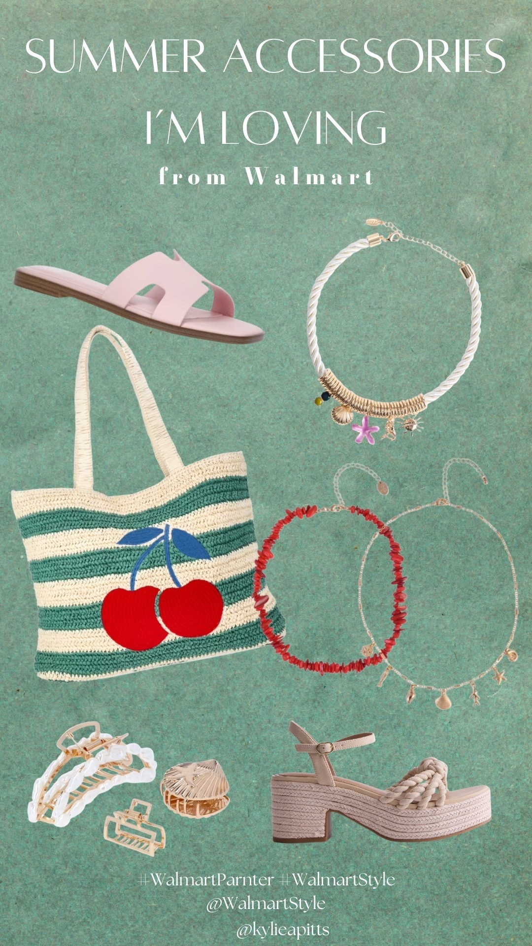 New summer accessories from Walmart! @walmartstyle #walmartpartner #walmartstyle
