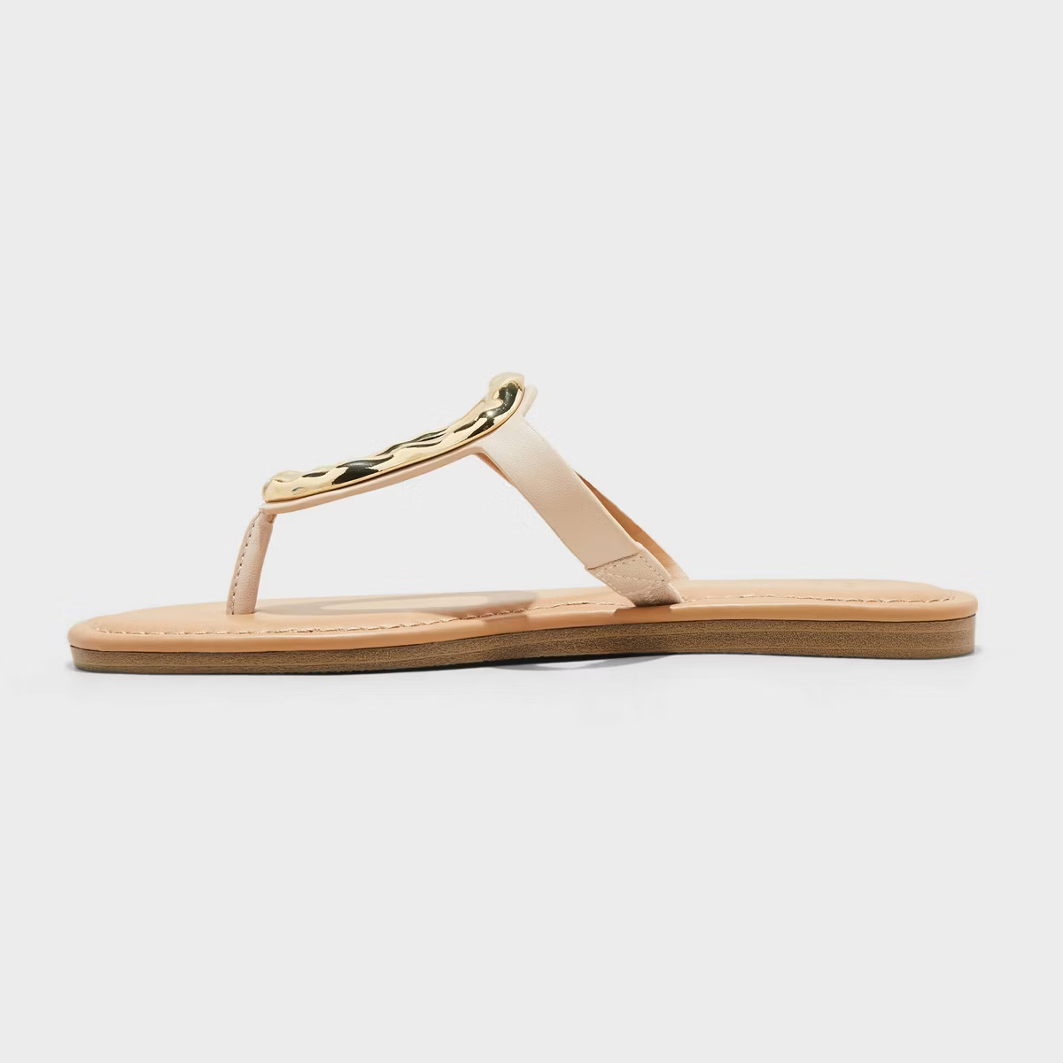 Women's Helen Thong Sandals - A New Day™ Beige 11 | Target