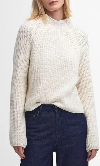 Rhonda Funnel Neck Wool Blend Sweater | Nordstrom