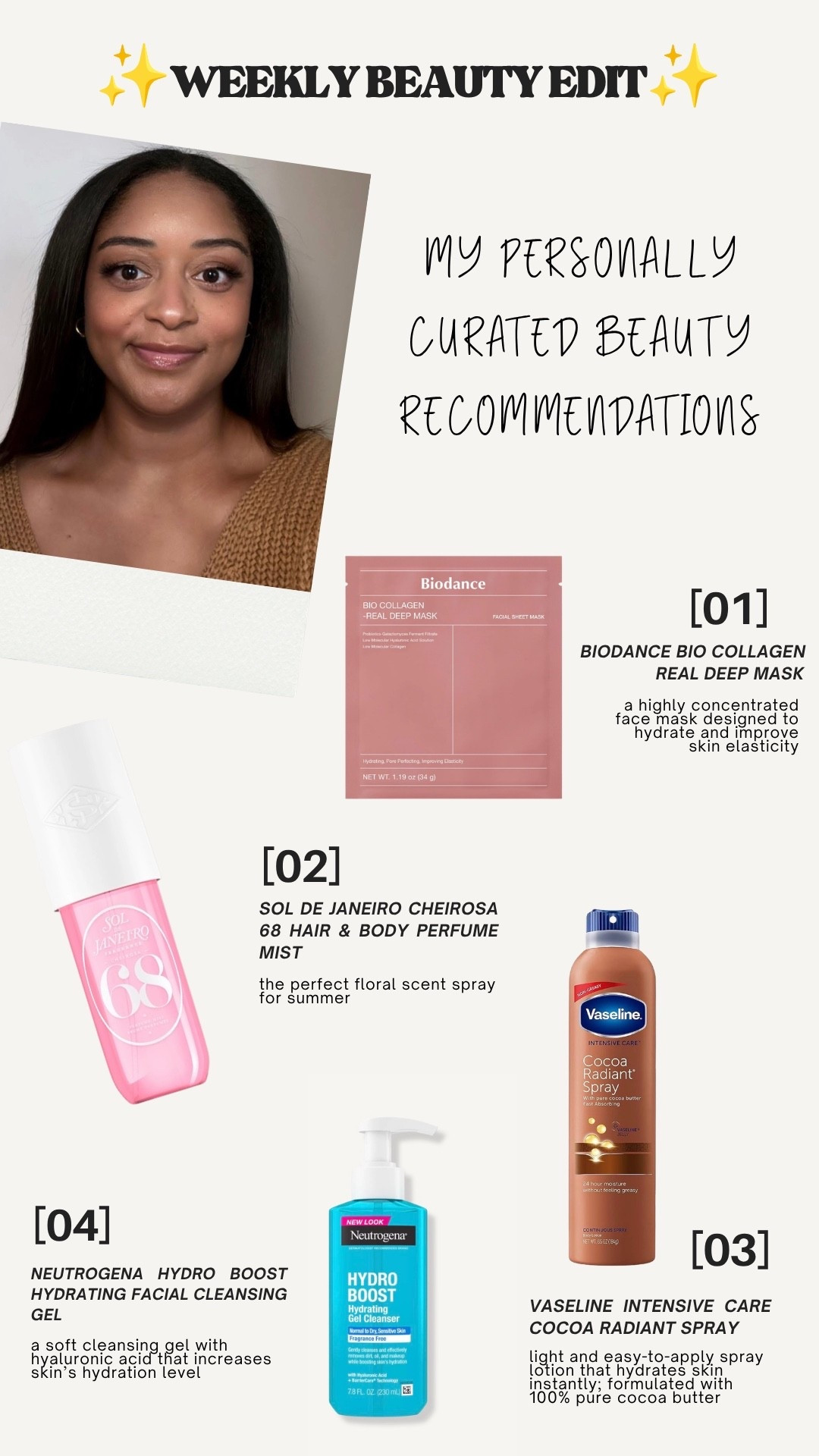 Weekly Beauty Edit #6 - Newsletter Picks

#LTKgrwm #LTKselfcare #LTKBeauty