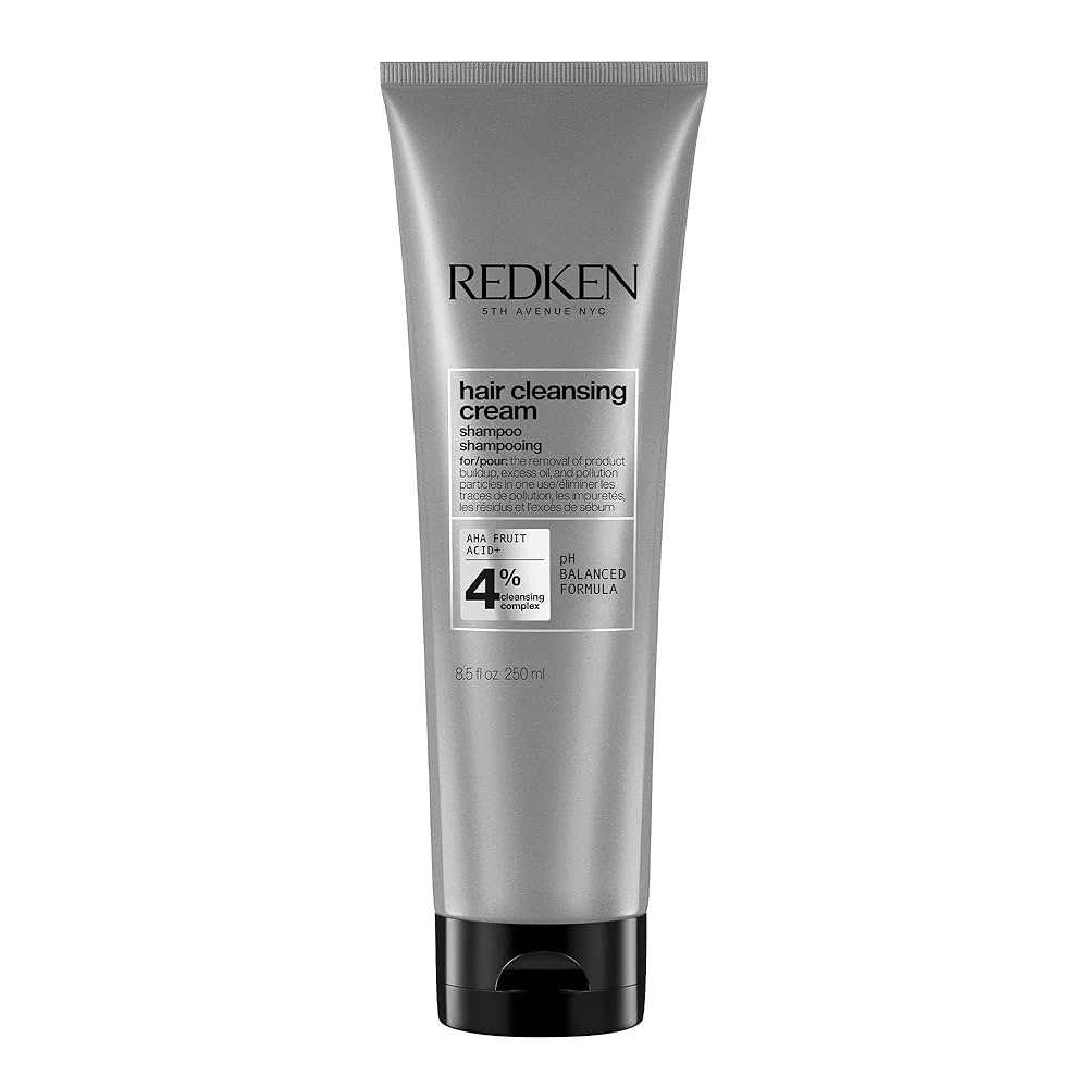 Redken Detox Hair Cleansing Cream Clarifying Shampoo For All Hair Types - Removes Buildup and Str... | Amazon (US)