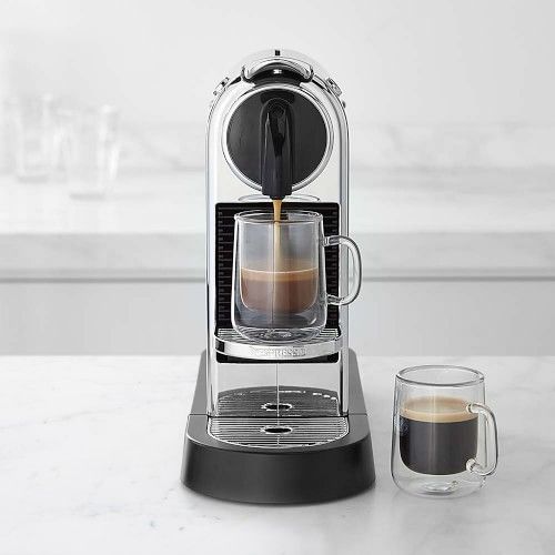 Nespresso CitiZ Espresso Machine by DeLonghi, Chrome | Williams-Sonoma