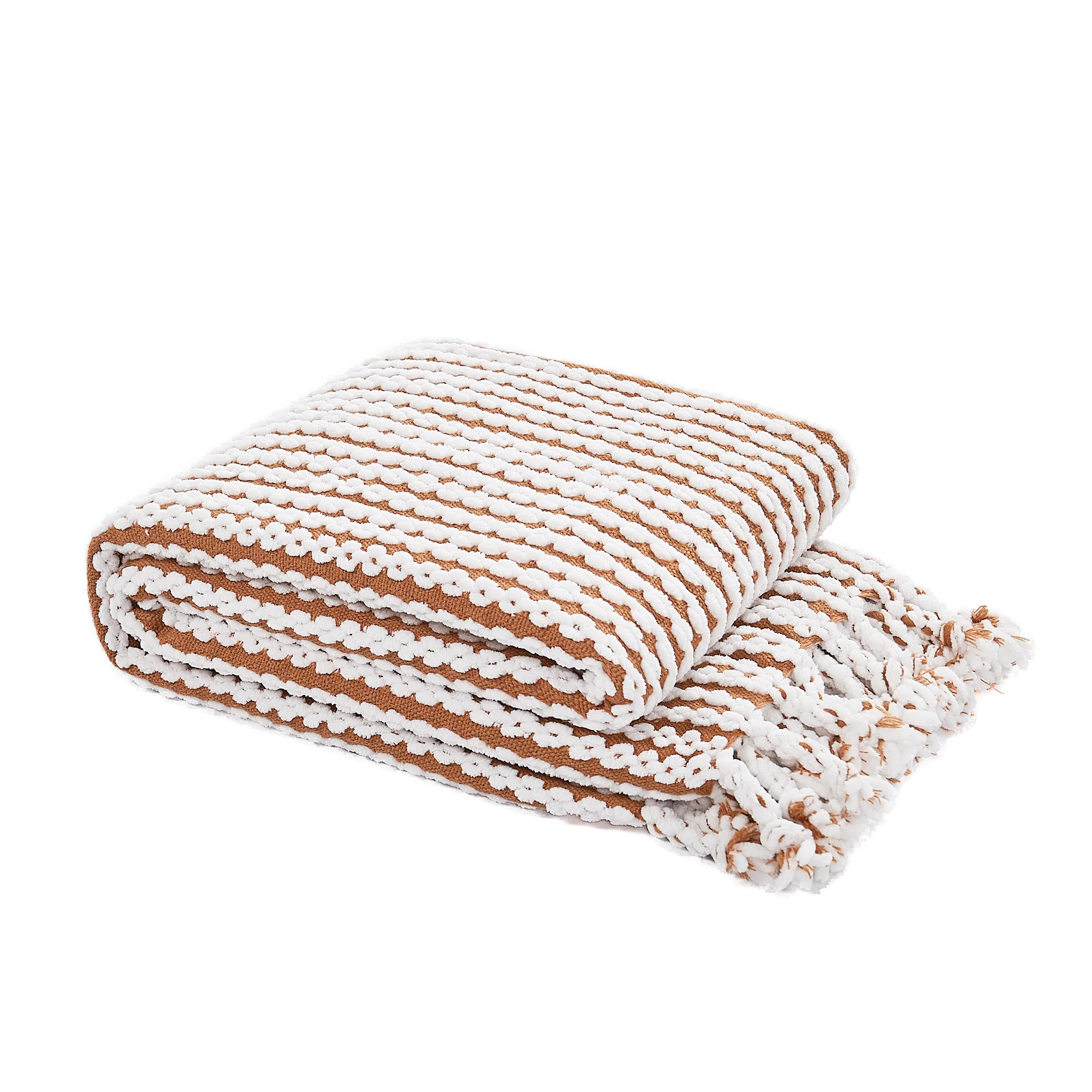 Home Soft Things Chain Tweed Decorative Lightweight Knitted Throw & Reviews | Wayfair | Wayfair North America