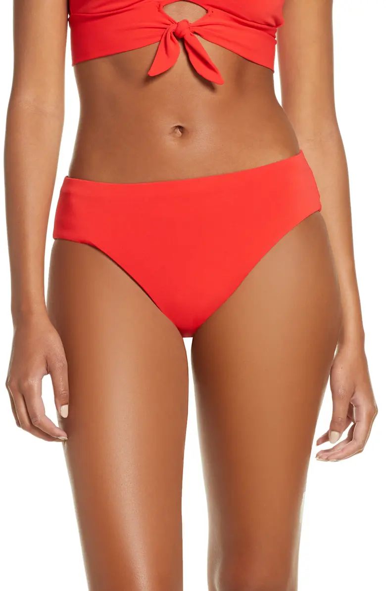 Robin Piccone Ava High Waist Bikini Bottoms | Nordstrom | Nordstrom
