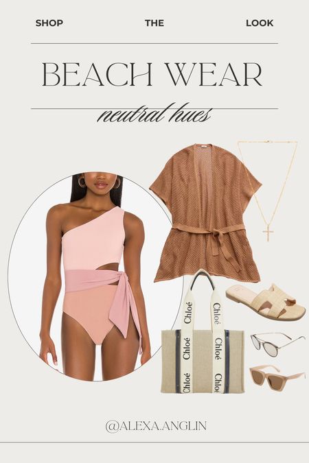 Beach wear || neutral hues 🤎

Shop my look // resort wear // swimsuits // coverups // swim accessories 

#LTKSeasonal #LTKswim #LTKstyletip