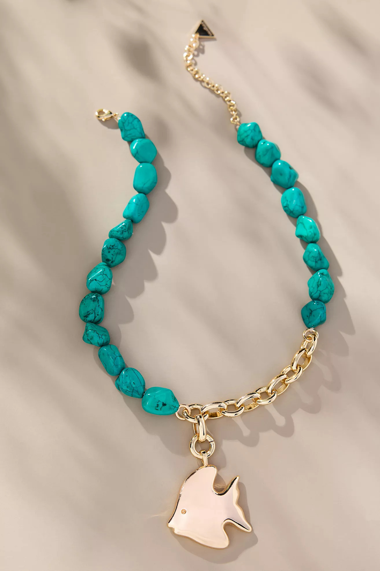 Beaded Cluster Charm Necklace | Anthropologie (US)