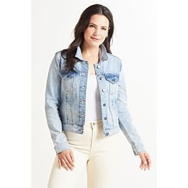 KUT FROM THE KLOTH Julia Denim Jacket | EVEREVE | Evereve