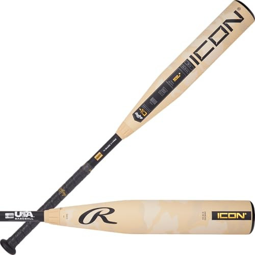Rawlings | 2025 | ICON Baseball Bat | USA | 2 5/8' Barrel | 31 inch | -10 | Amazon (US)