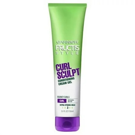 Garnier Fructis Style Curl Sculpt Conditioning Cream Gel for Bounce & Moisture 5.1 fl oz | Walmart (US)