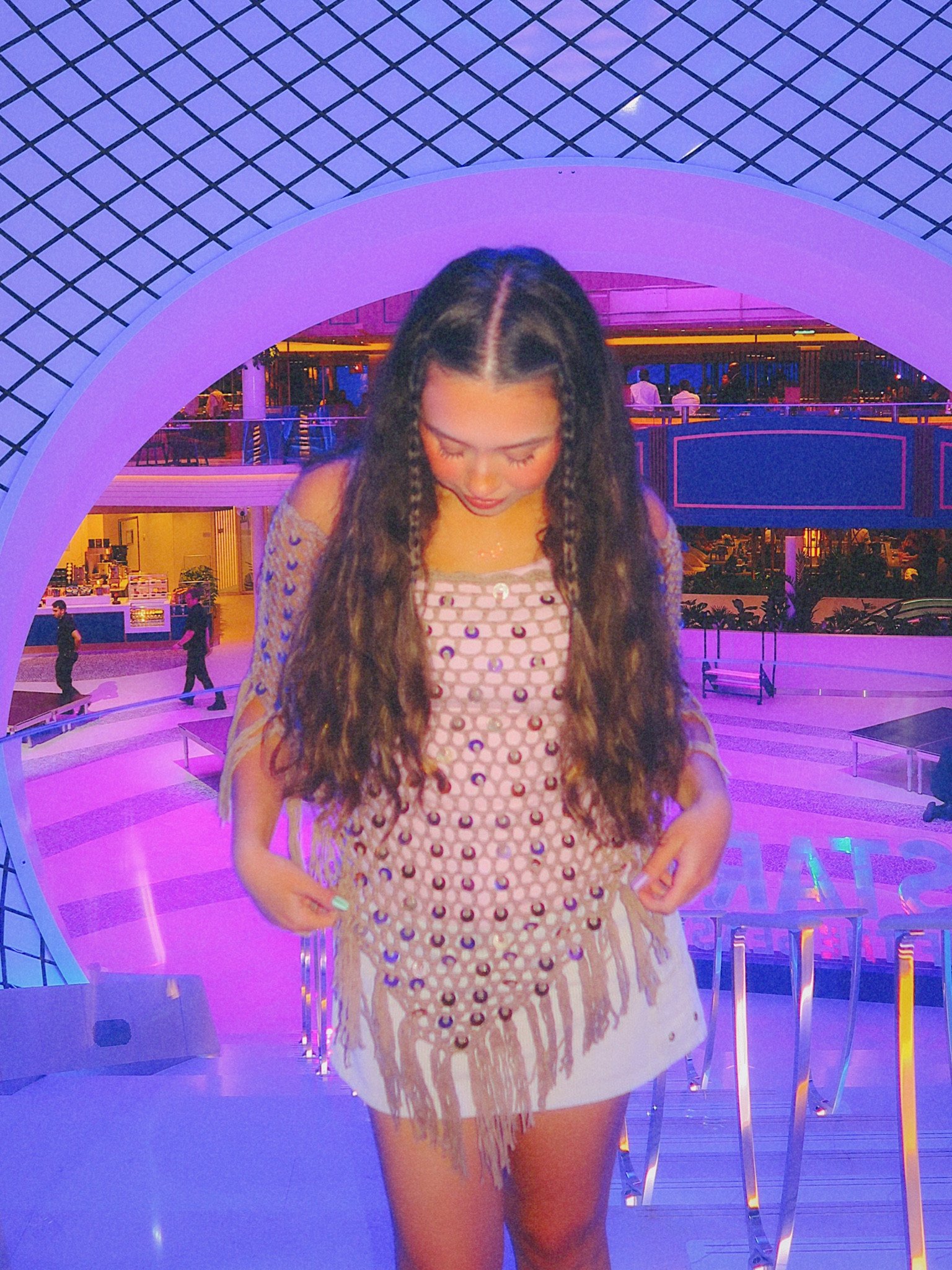 y2k sequin poncho ✨✨