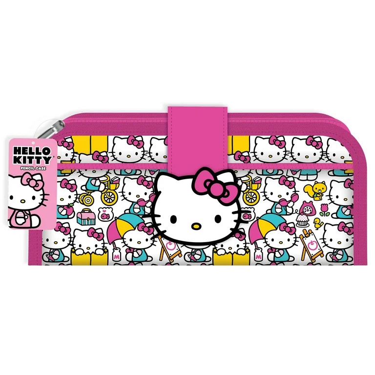 Hello Kitty Utility Pencil Pouch for Students, Elementary School | Walmart (US)