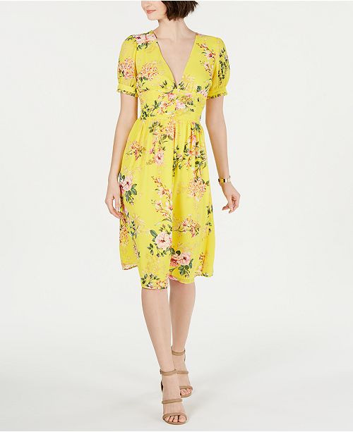 Floral-Print Shift Dress | Macys (US)