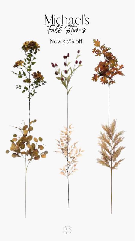 Michael’s has 50% off their fall stems!✨

Fall Florals | Faux Stems | Faux Florals

#LTKSale #LTKhome #LTKSeasonal
