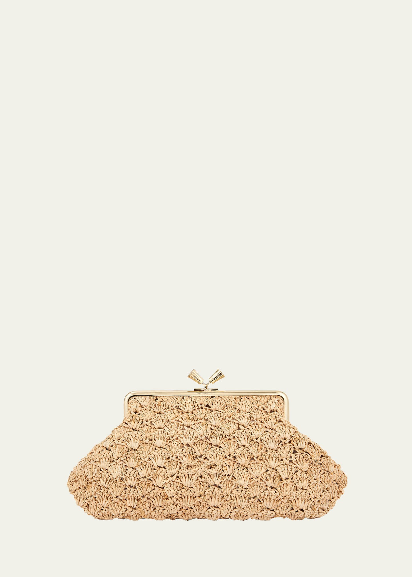 Anya Hindmarch Maud Large Straw Clutch Bag | Bergdorf Goodman