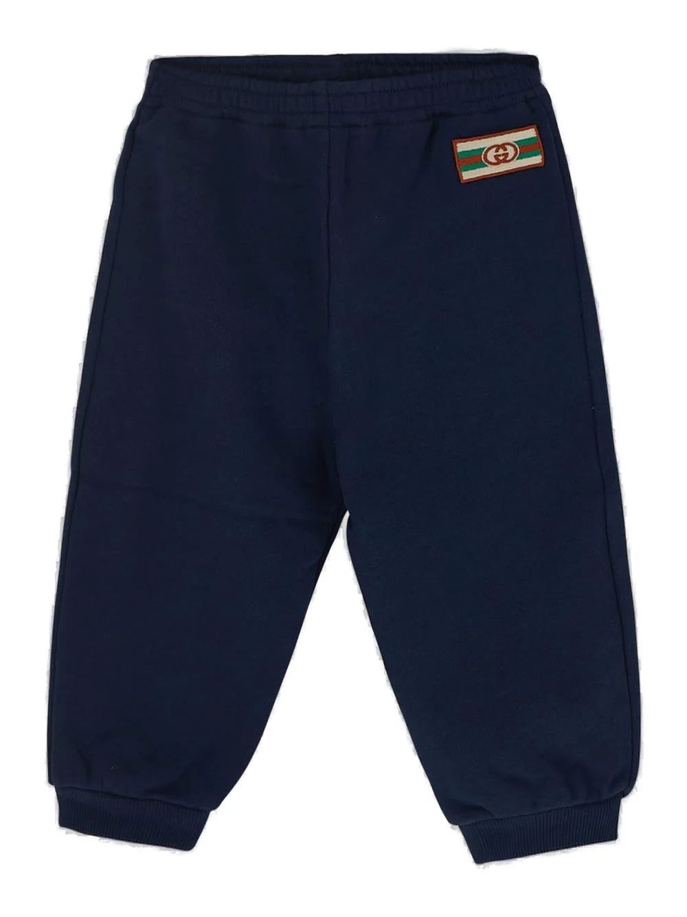 Gucci Kids Logo Patch Tapered Track Pants | Cettire Global