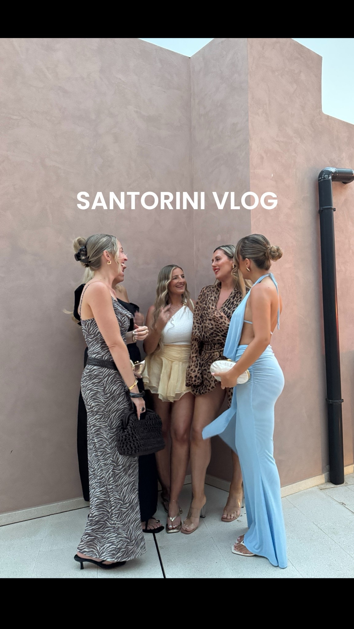Santorini vlog outfits ❤️