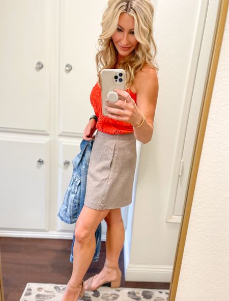 Monday’s outfit is always when I feel the most polished... I find I aim for a skirt or a dress to keep it chic and then as the week progresses I gradually get a little more relaxed.

#trenddteacher #teacher #teacherootd #ootd #fashion #style #professionalstyle #workwear #loft #targetstyle #teacherstyle

#LTKstyletip #LTKfit #LTKworkwear