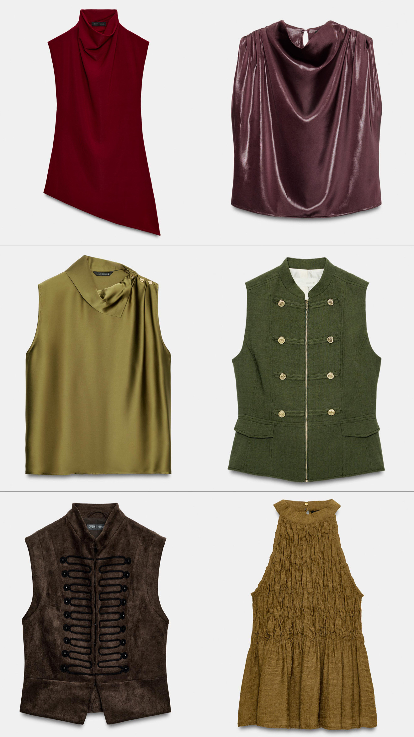 It's a jewel tone Fall with Zara! These statement blouses are perfect for gameday, date night or dinner with the girls! You cant beat these prices!

#Zara #ZaraTop #FallCloset #DateNight #GirlsNight #TheSouthernSource 

 #LTKgrwm #LTKootd #LTKSeasonal