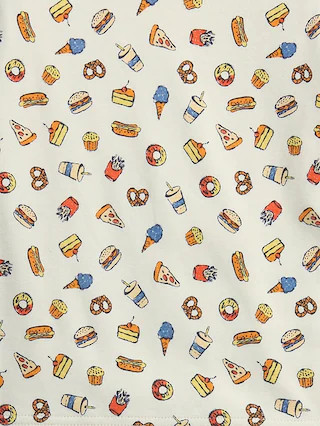 Kids & babyGap 100% Organic Cotton Snacktime PJ Set | Gap Factory