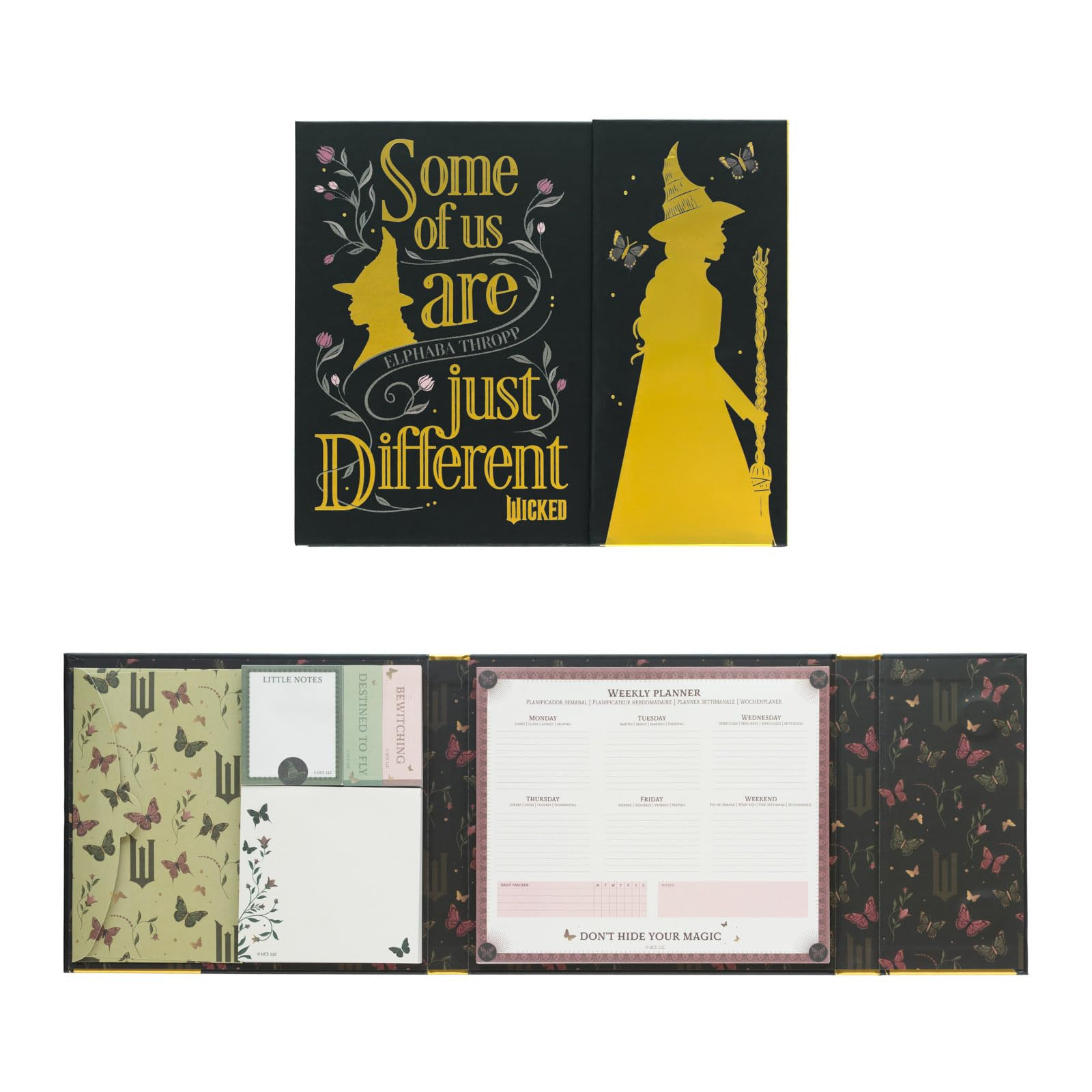 Grupo Erik Weekly Planner & Sticky Notes Set - Wicked Merchandise | 5 Notepads In Different Sizes... | Amazon (UK)