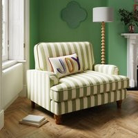 Beatrice Woven Stripe Snuggle Chair | Dunelm (migrated)