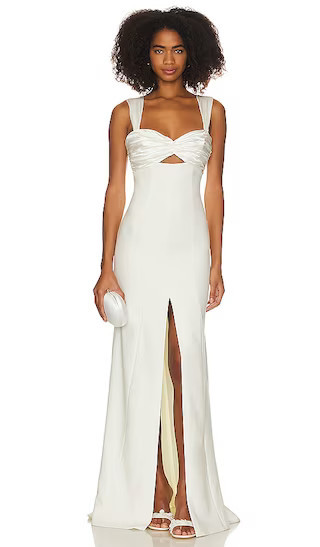 Jillie Gown | White Gown | Formal Gowns | Ivory Dress | Off White Dress Bride To Be  | Revolve Clothing (Global)