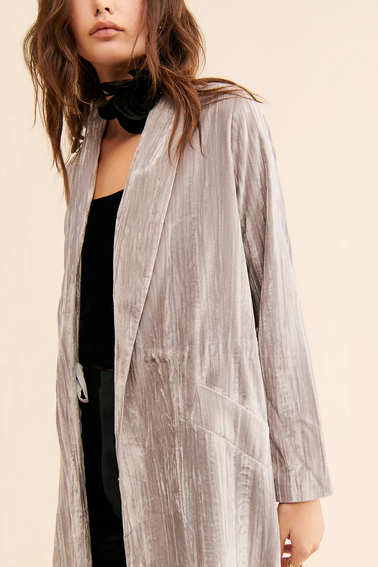 Steve Madden Seraphina Velvet Duster | Anthropologie (US)