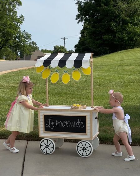 Lemonade stand and outfits! 

#LTKKids #LTKBaby #LTKFamily