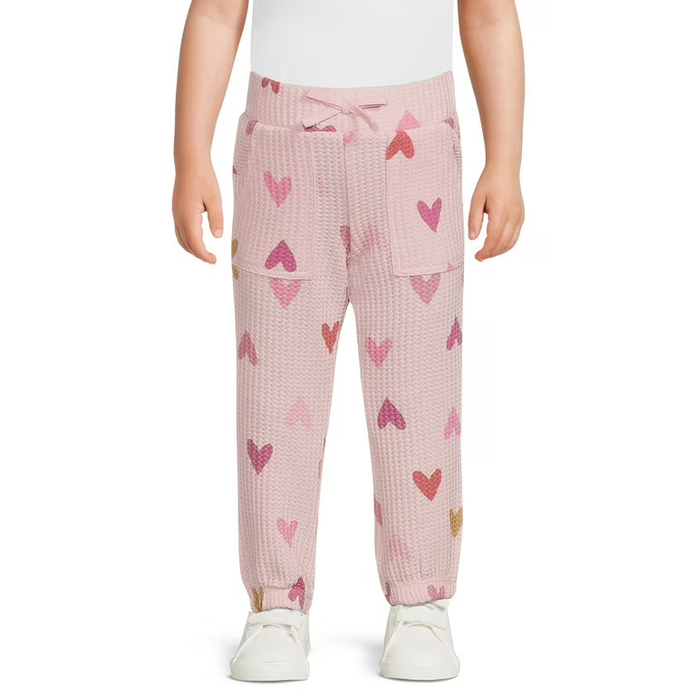 Garanimals Toddler Girls Thermal Joggers, Sizes 12 Months - 5T | Walmart (US)