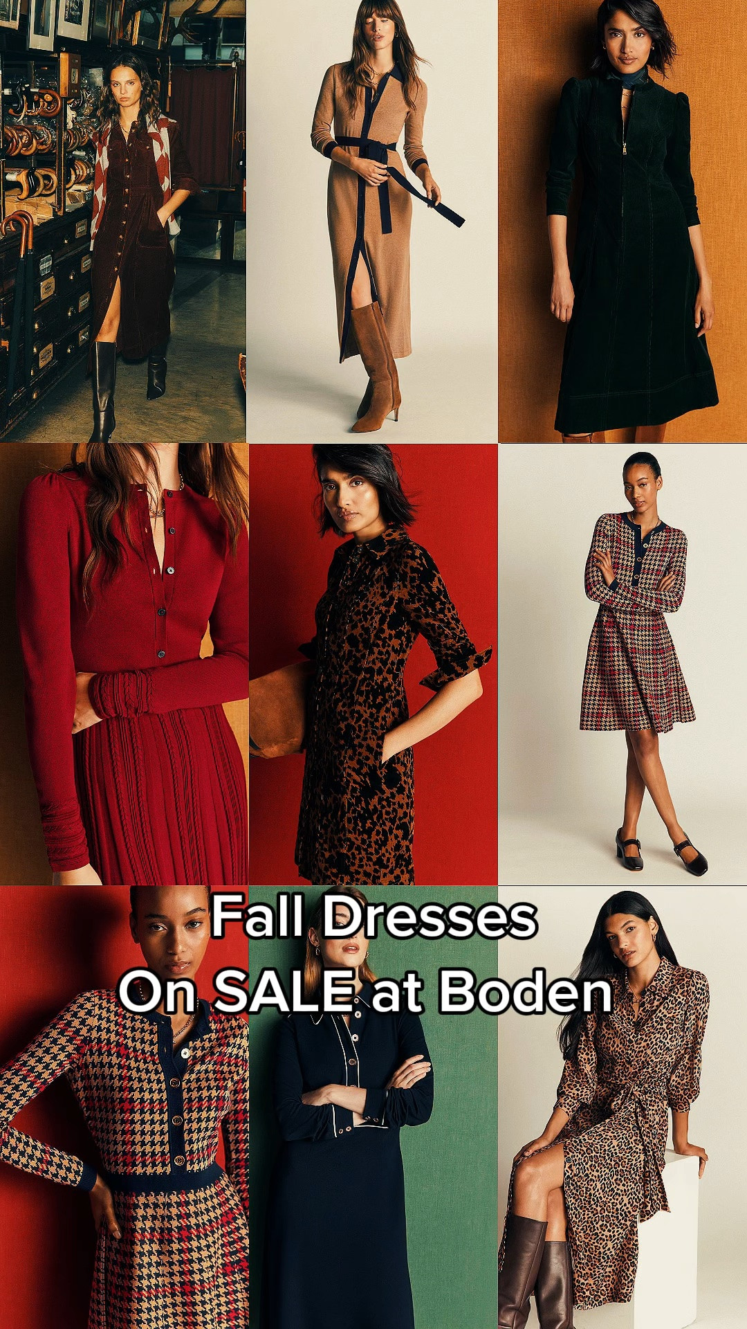 There is still time to get 20% their entire site ay Boden!  For extra large savings shop their sale section, where you will get 20% of the marked down price! These fall dresses and more are all 20% through September 7th! Don’t miss these deals! Fall Dresses.

#LTKOver40 #LTKSaleAlert #LTKSeasonal