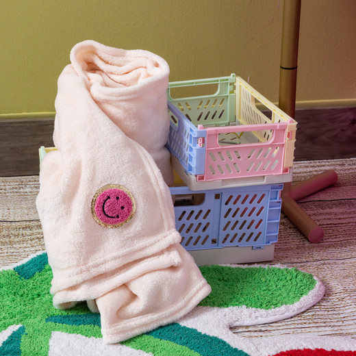 plush blanket with patch 50in x 60in | Five Below