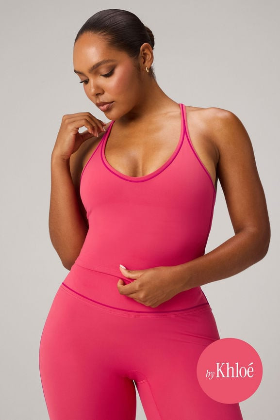 PureLuxe Push-Up Built-In Bra Tank | Fabletics