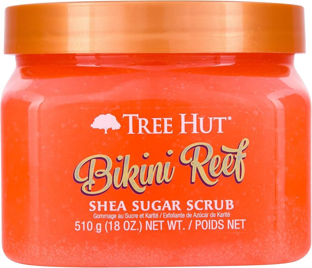 Tree Hut Bikini Reef Shea Sugar Scrub, 18 oz, Ultra Hydrating and Exfoliating Scrub for Nourishin... | Amazon (US)