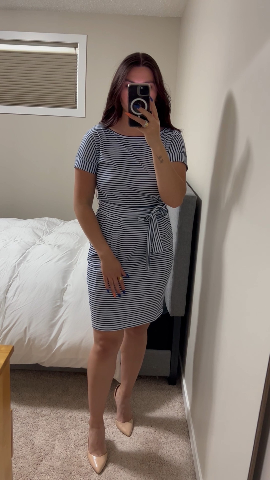 Mini dress with a front tie

#LTKsummer #LTKstyletip #LTKdresses