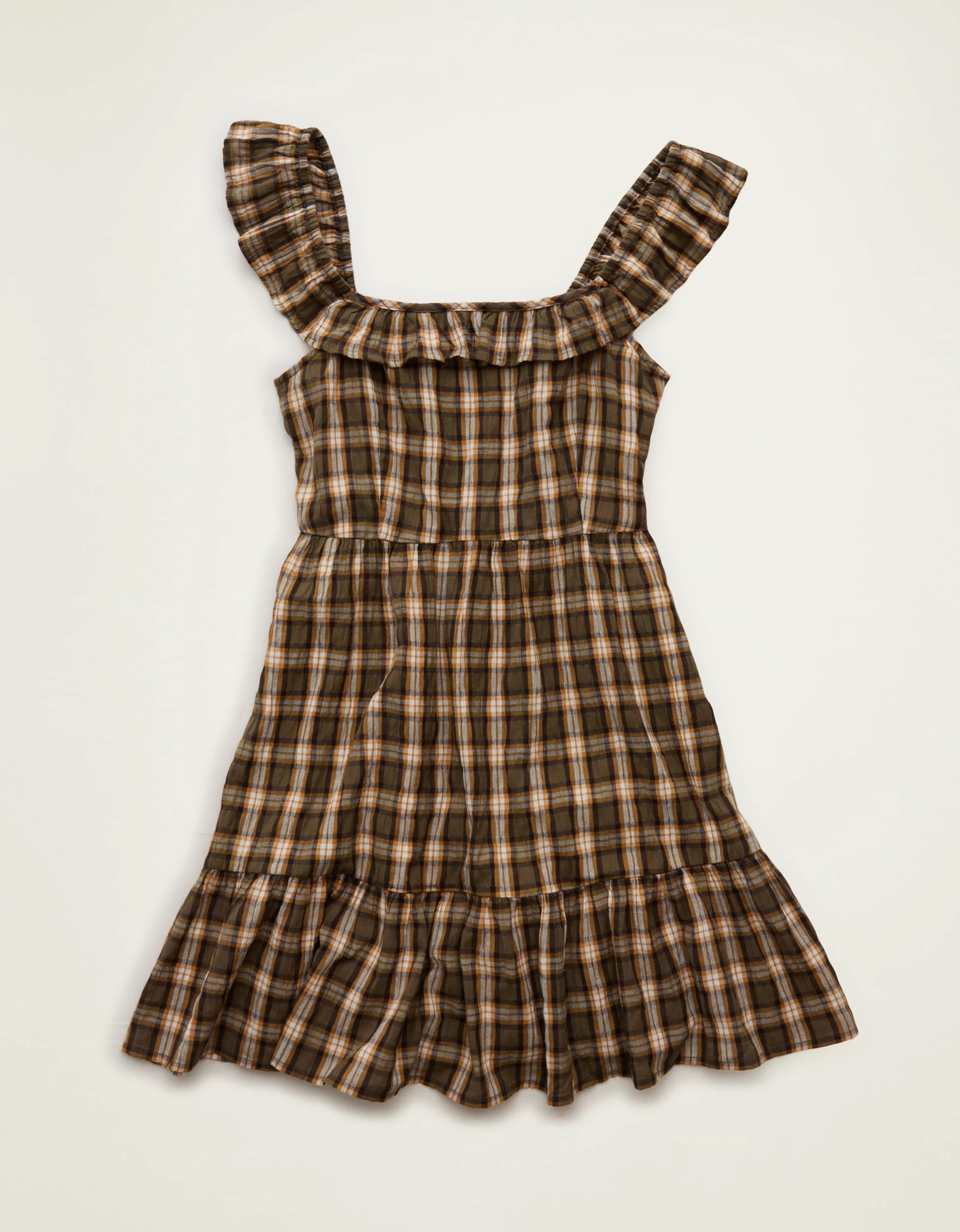 AE Ruffle Mini Dress | American Eagle Outfitters (US & CA)