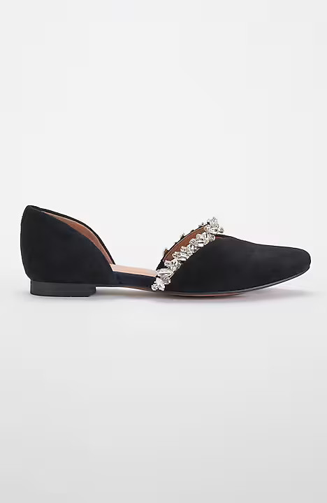 Embellished D‘Orsay Flats | J. Jill