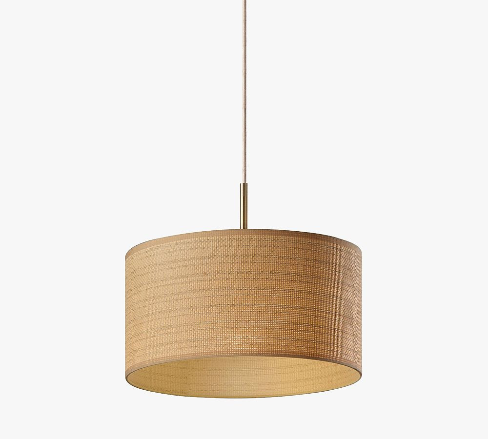 Haven Drum Pendant (15"-20") | Pottery Barn (US)