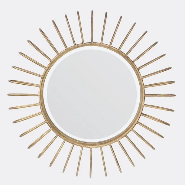 Better Homes And Gardens Round Metal Decorative Wall Mirror 24" - Walmart.com | Walmart (US)