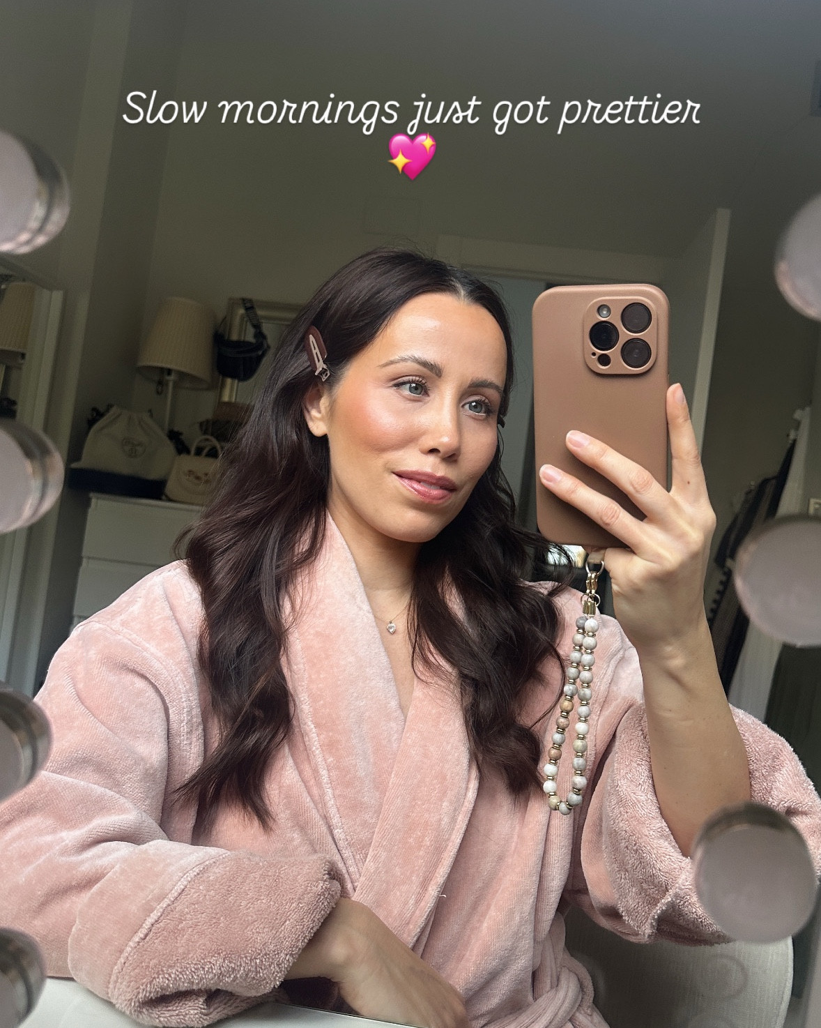 If you’re a working woman like me, your morning time at home is probably sacred and deserves romanticizing the morning routine just as much as any other moment of your life. For this reason I decided to treat myself to a new dressing bath robe. I love its feminine tone, I love how it has a luxe velour outer textile while having the classic towel-like interior - both keeping me extra warm during these last weeks of winter when I don’t want to have to turn on the heating just to feel a few degrees warmer. More over, the dusty pink color helps hide makeup that inevitably winds up on the lapels around the neck. Mornings just got a little prettier, and cozier 💖

#LTKselfcare #LTKmorningroutine #LTKPetite