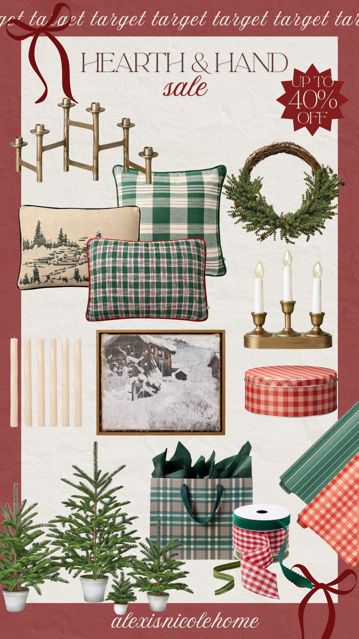 Up to 40% off of Hearth & Hand finds at target!! Some of the best holiday pieces on major sale 😍🎄✨

#LTKHome #LTKHoliday #LTKSaleAlert