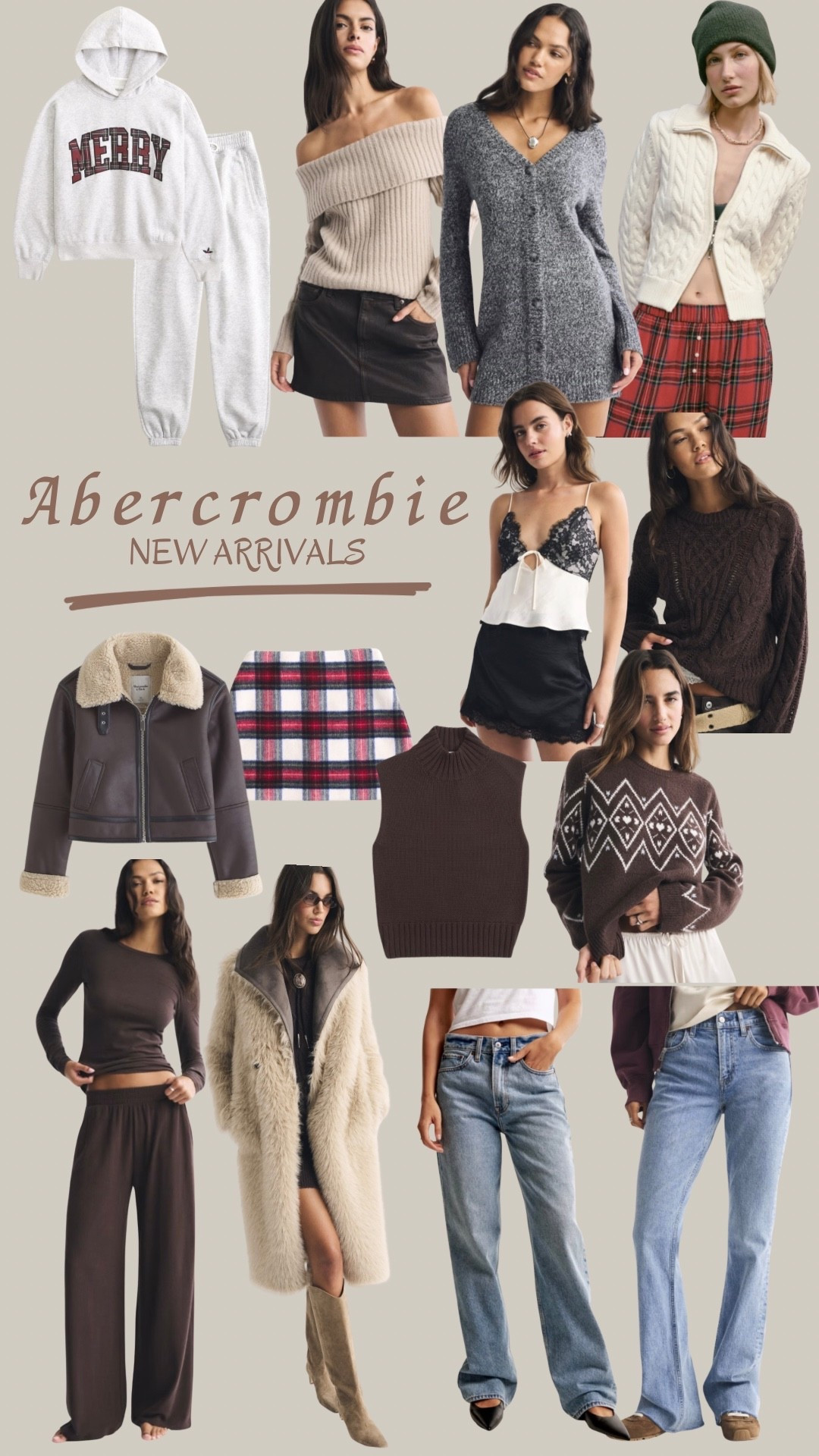 New Abercrombie arrivals for Holidays

#abercrombie #fall #country #festival #boots #jacket #coat #sweater #dress #boots #denim #jeans #leather #brownsuede #espressobrown #polkadot #burgundycoat #butteryellowsweater #thanksgiving #photos #familyphotos #holidays #gift #giftguide


#LTKGiftGuide #LTKHoliday #LTKCyberWeek