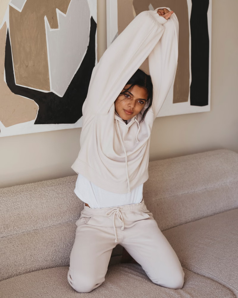 Puff-Sleeve Hoodie | Abercrombie & Fitch (US)