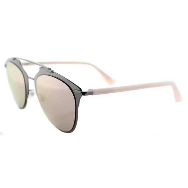 Dior Dior Reflected/S XY2 0J Dark Runthenium Pink Metal Aviator Rose Gold Mirror Lens Sunglasses | Bed Bath & Beyond