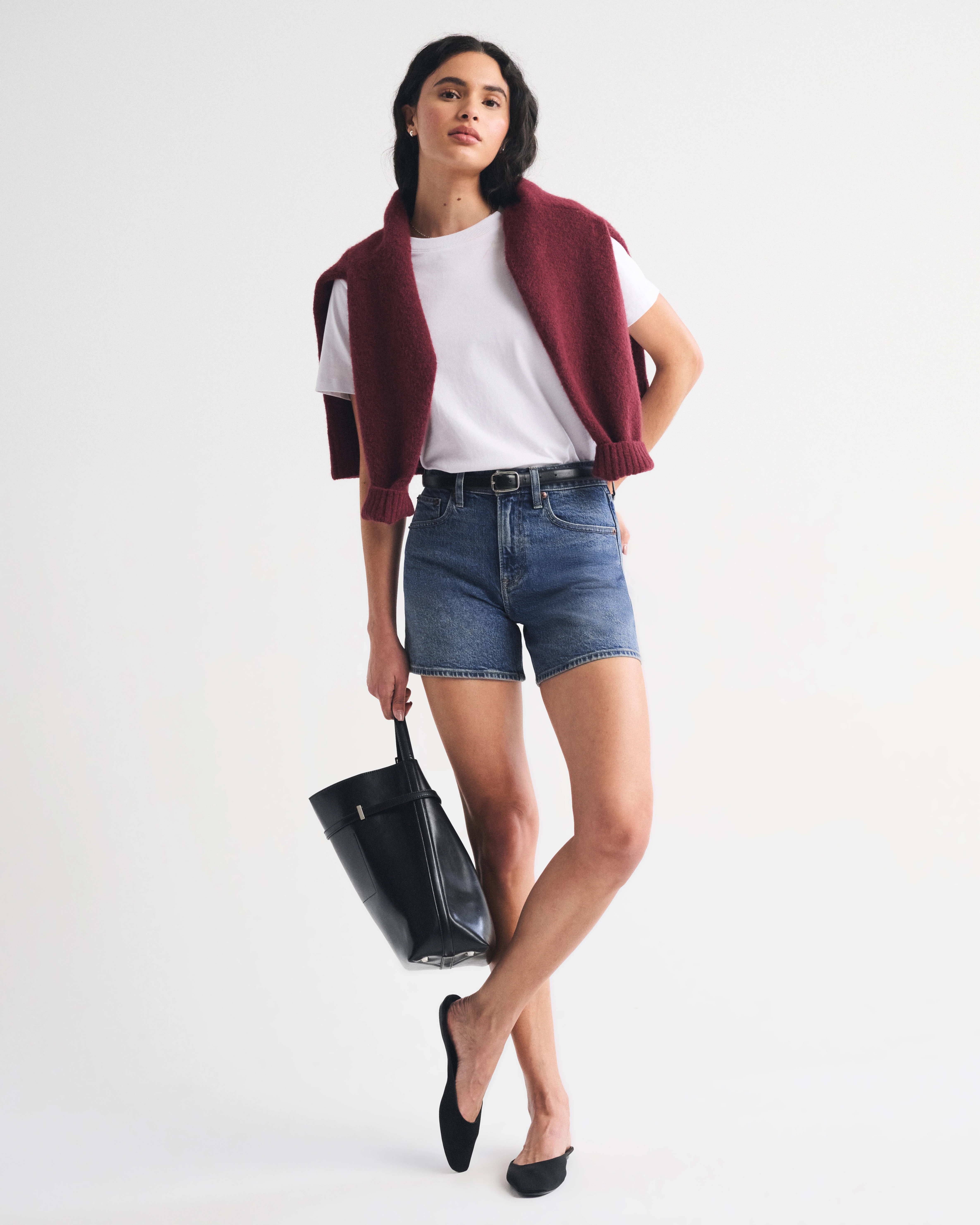 High Rise Dad Short | Abercrombie & Fitch (US)