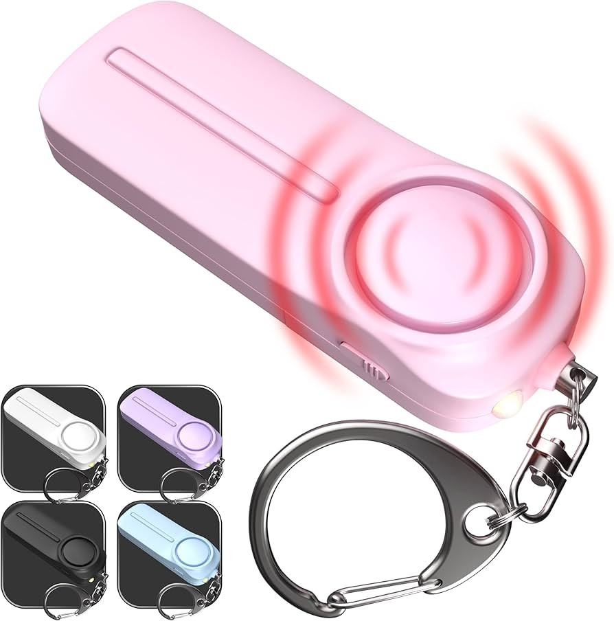 Alarm Keychain for Women Self Defense – 130 dB Loud Siren Whistle - Personal Safety Protection ... | Amazon (US)