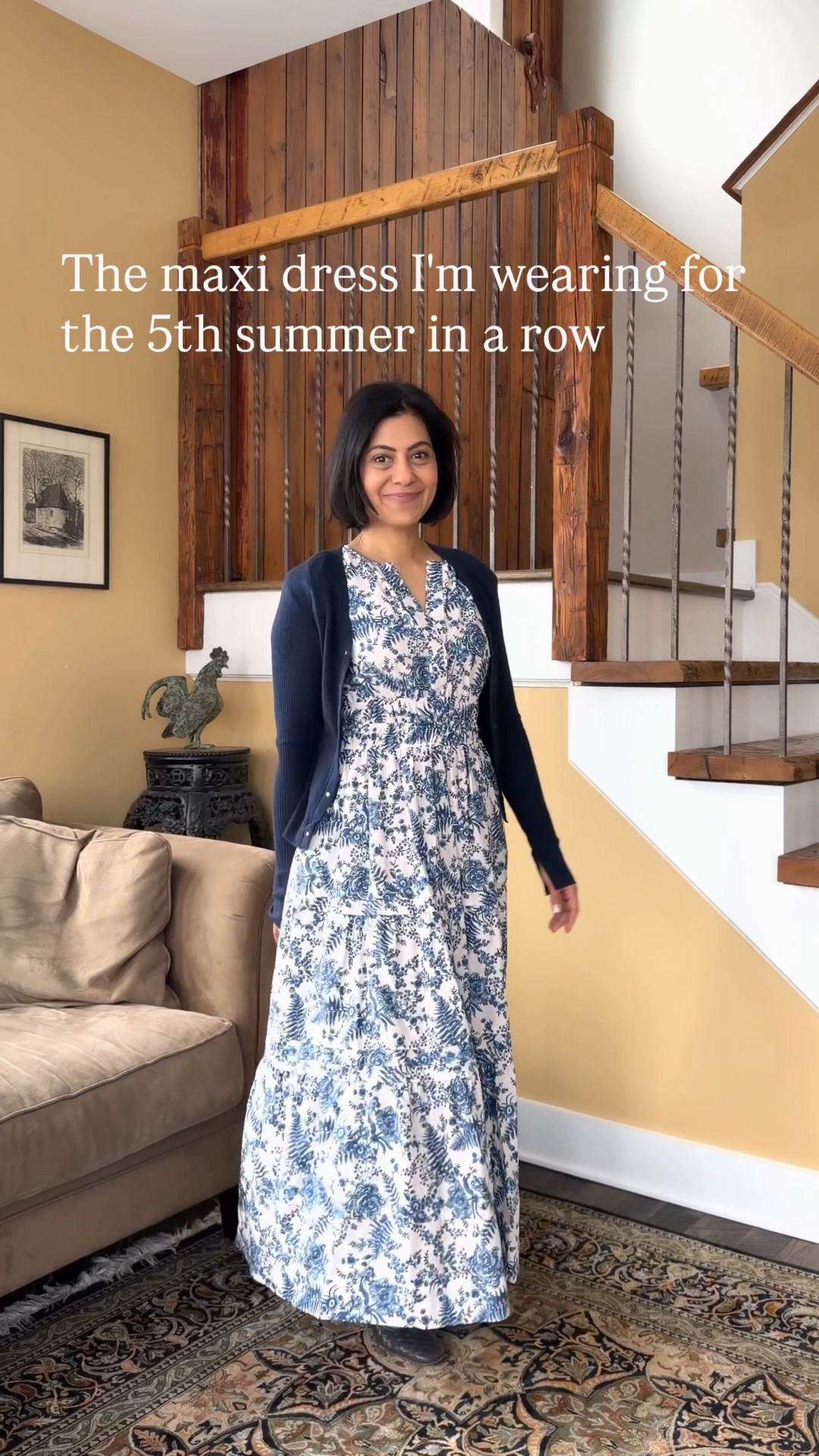 The original Somerset maxi dress is a favorite for the fifth year in a row.  I'm wearing the small petite.  This print is not currently available but there are so many others that are just as cute! Use ANTHRO20 for 20% off. This style sells out quickly! 💙 Nipa 

#somersetdress #anthropologie #maxidress #summeroutfit #petitedress

#LTKPetite #LTKOver40 #LTKSaleAlert